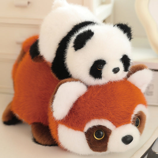 Reversible Red Panda to Panda Plush