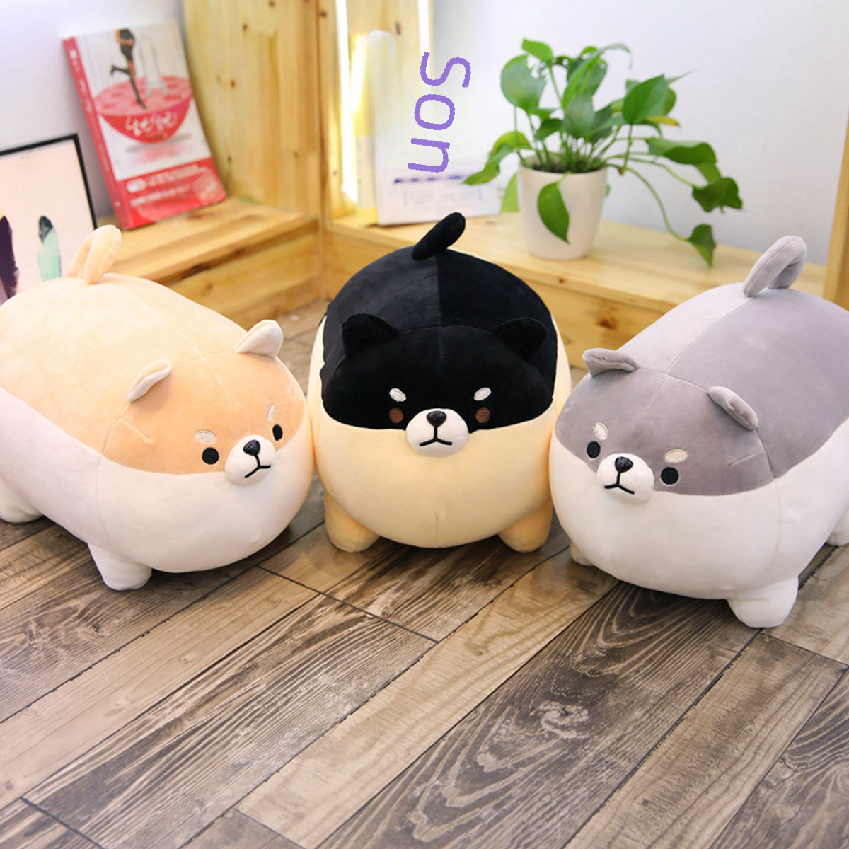 Angry Shiba Inu | Plushies | Plushie | Plushy | Stuffed Animals | Cute | Kawaii | Soft Toys | Pillow | Dogs | Plush 