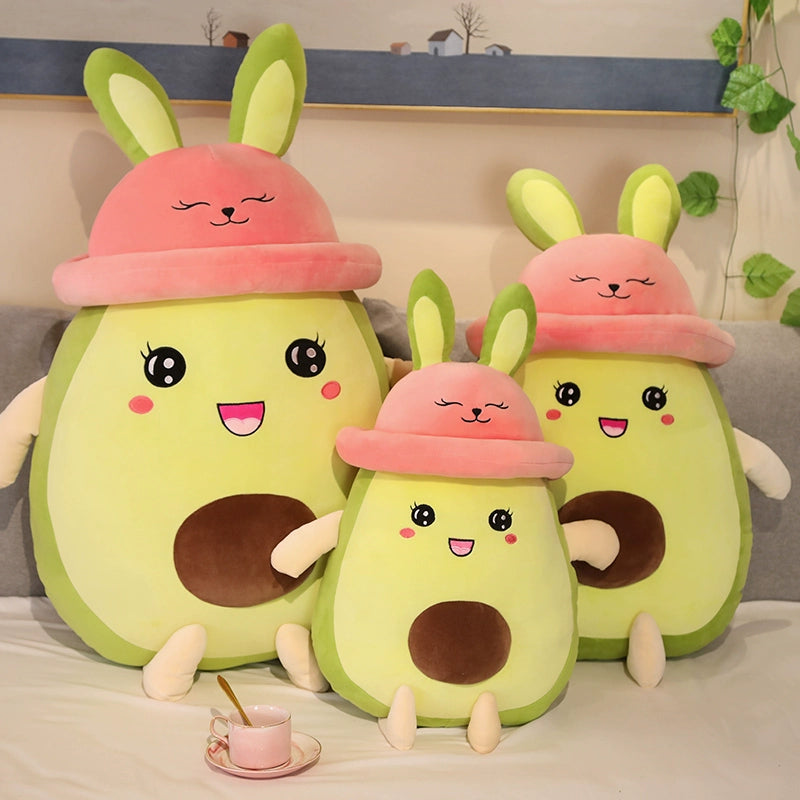 Avocado Bunny Plushies Plushy Plushie Soft Toy Stuffed Cute Kawaii Plush Toys