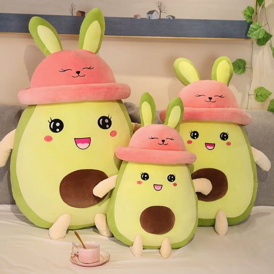 Avocado Bunny Plushies Plushy Plushie Soft Toy Stuffed Cute Kawaii Plush Toys