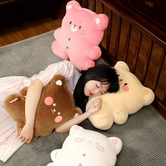 Cute | Biscuit | Bear | Plush | Soft Toy | Pillow | Home | Cushion | Office  | Kawaii | Plushies | Plushy