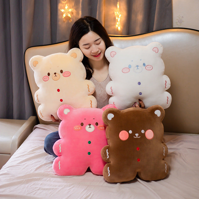 Cute | Biscuit | Bear | Plush | Soft Toy | Pillow | Home | Cushion | Office  | Kawaii | Plushies | Plushy