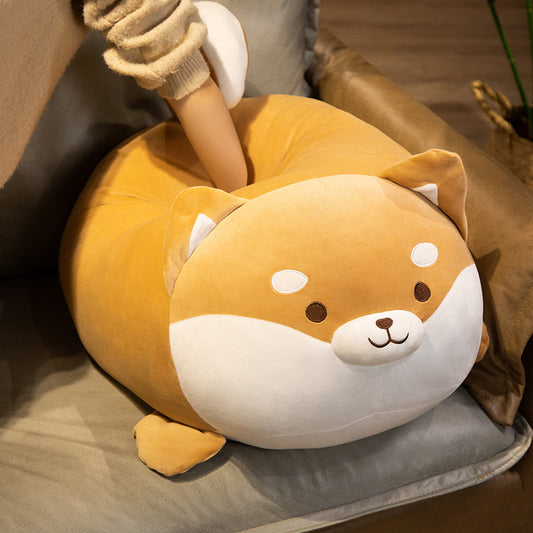 Stuffed Animal Shiba Inu Plush Dog Toy Anime Corgi Kawaii Plush Soft Pillow, Plushies Shiba Inu Plush Plush Toy Pillows Doll Dog,Plush Toy Gifts for Girl Boy